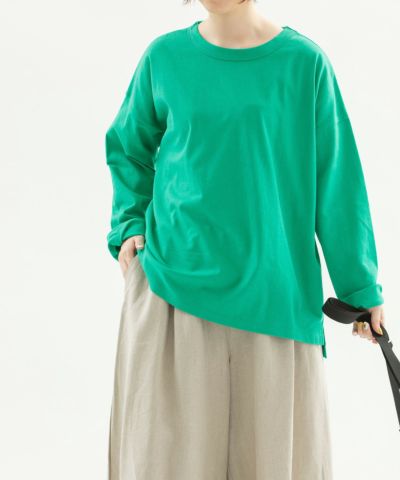 USコットンオーバーサイズロングTシャツ | COO ONLINE