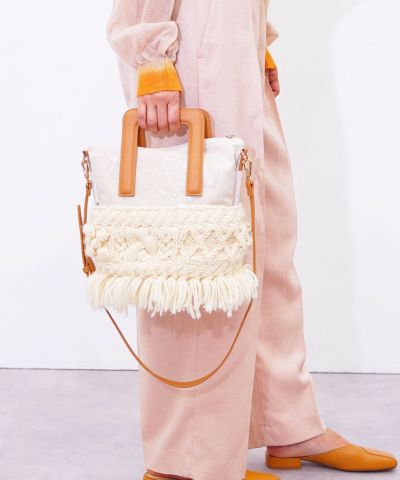 Sale Smir Nasli サミールナスリ トートバッグ レディース ブランド 2way Pvc ビニール ニット 通勤 通学 おしゃれ Coo Online Sale Smir Nasli サミールナスリ トートバッグ レディース ブランド 2way Pvc ビニール ニット 通勤 通学 おしゃれ Coo Online