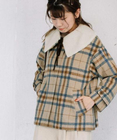 WINTER SALE】ボア付きショートコート | COO ONLINE