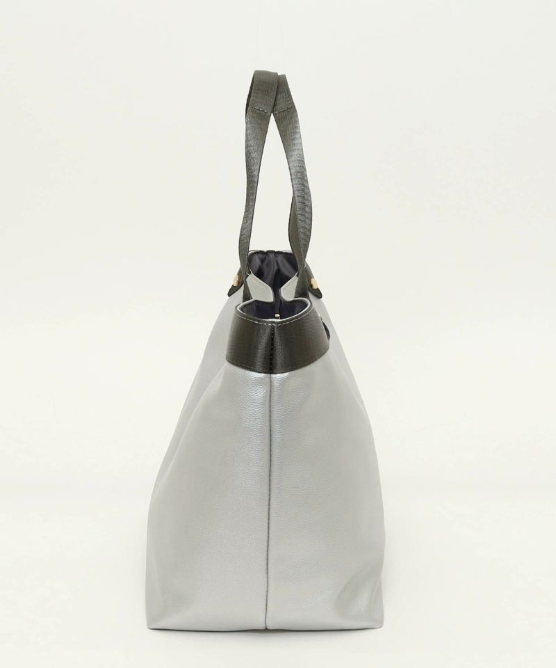 COOCO クーコ 【テープハンドルフェイクレザートート】 レディース