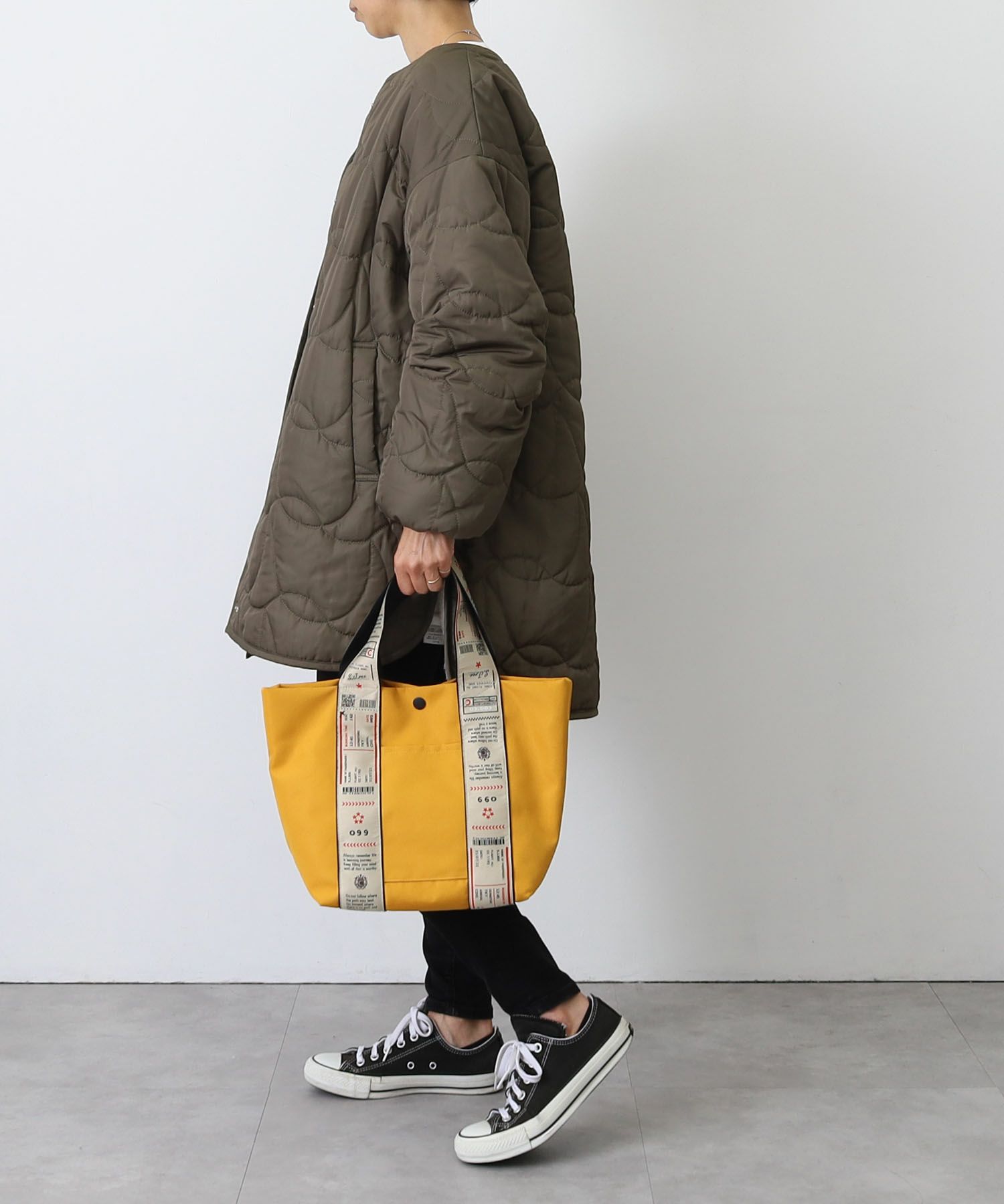 モデル156cm　イエロー