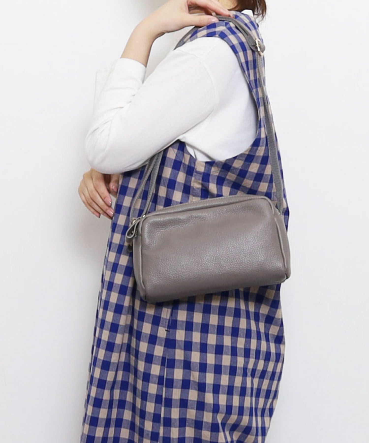 モデル162cm　グレー