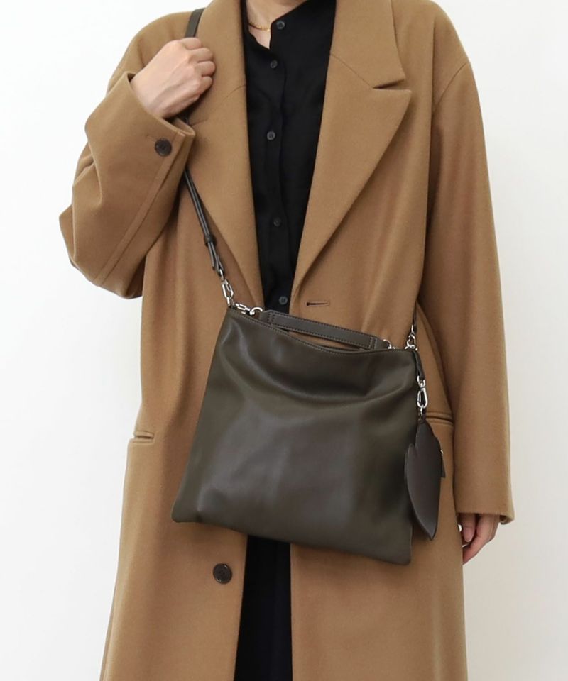 ☆半額50%OFF☆【WINTER SALE】クーコ COOCO ハートポーチ付ボア