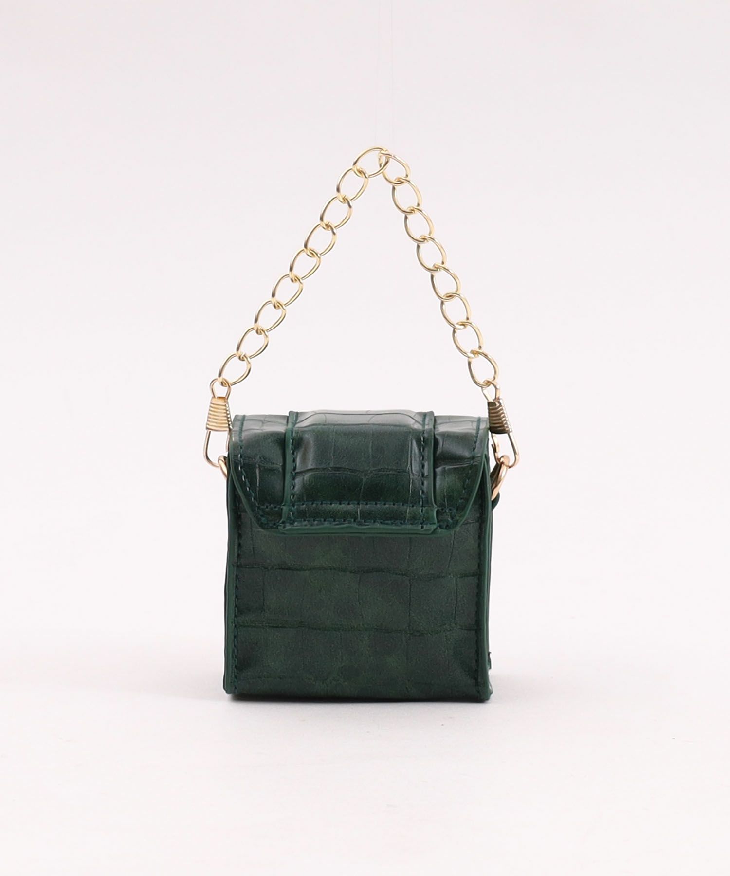 ☆半額50%OFF☆【WINTER SALE】クーコ COOCO クロコ型押フェイクレザー