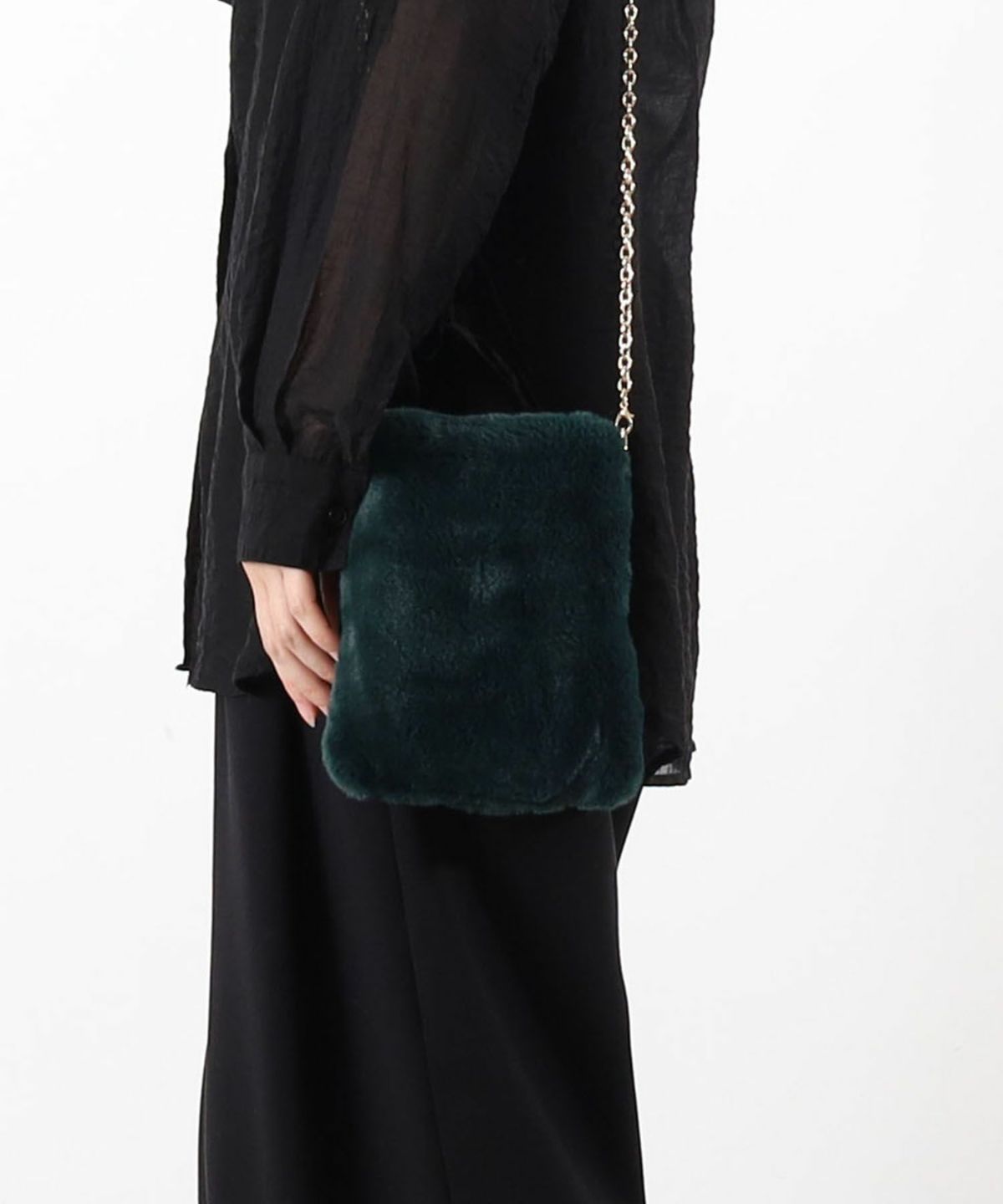 モデル168cm　グリーン