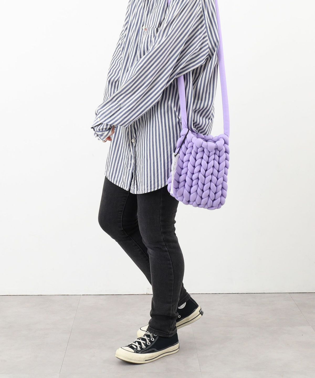 モデル163cm　パープル