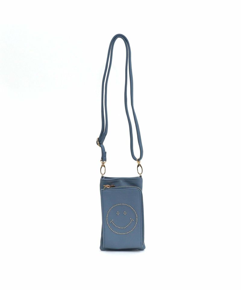 ◆新品 ジューシークチュール スタッズロゴ ショルダーバッグ ポシェット◆ Juicy Couture 新品 レザー調 スタッズ ロゴ ショルダーバッグ
