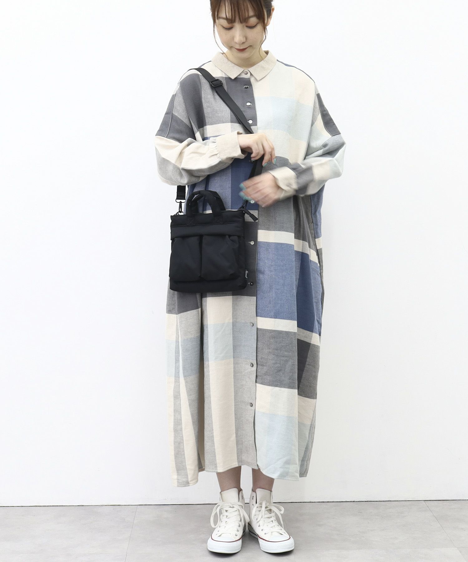 モデル163cm　ブラック