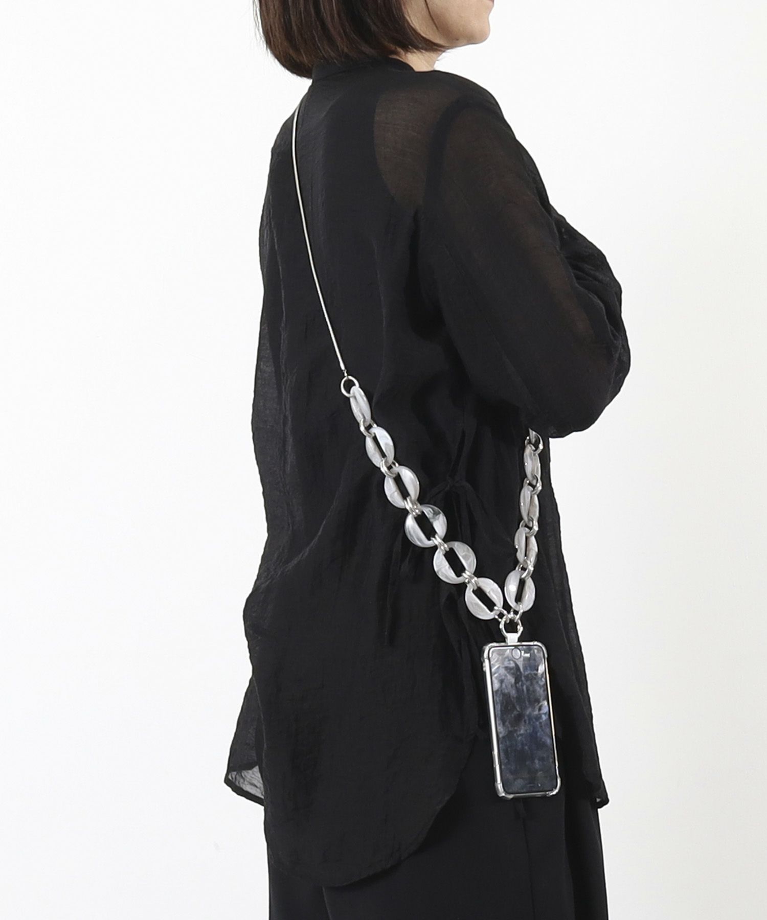 モデル168cm　ライトグレー