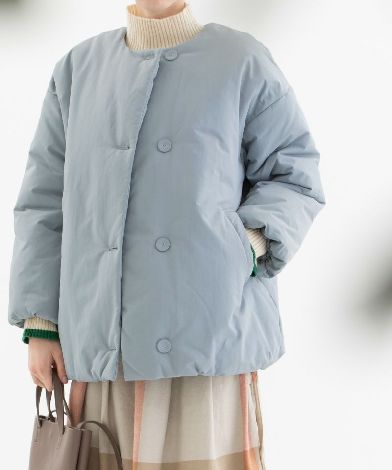 SPECIAL PRICE】ノーカラー中綿ショートコート | COO ONLINE