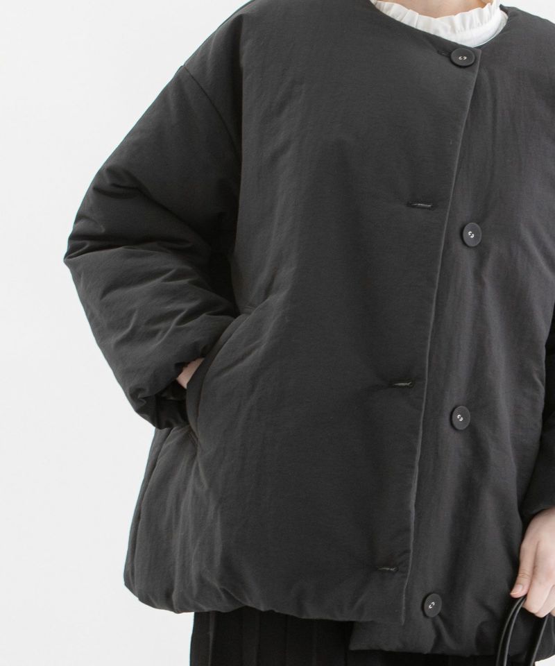 SPECIAL PRICE】ノーカラー中綿ショートコート | COO ONLINE