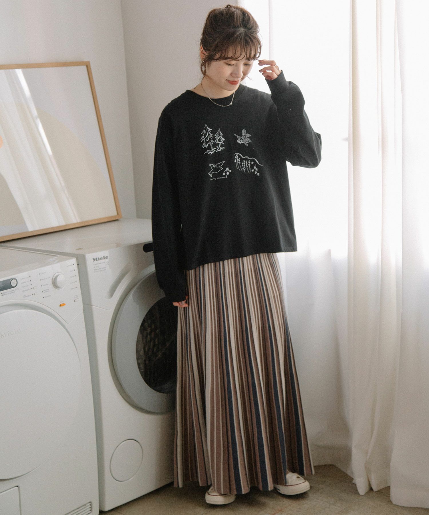 モデル身長：156cm