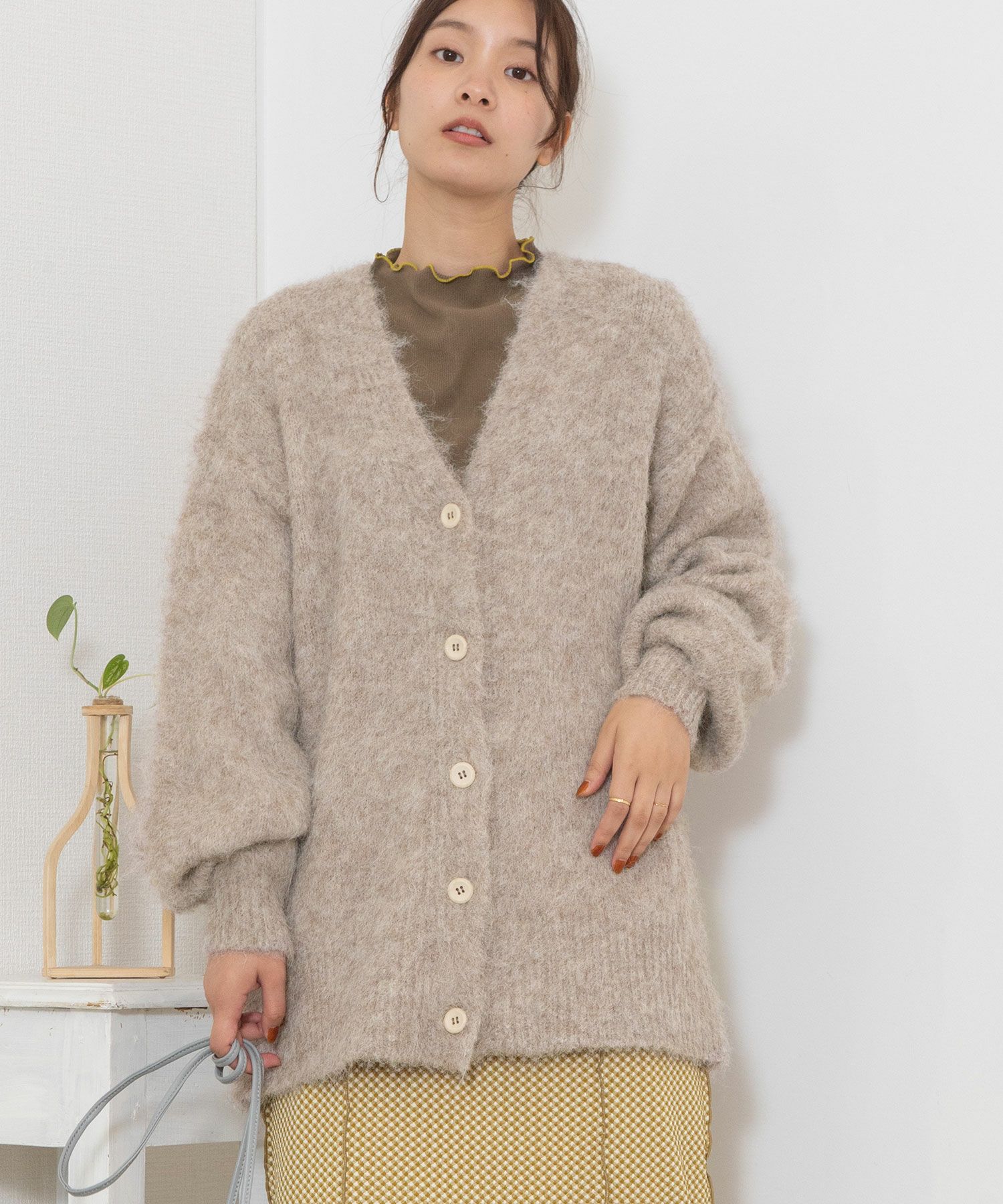 SALE】起毛Vネックニットカーディガン | COO ONLINE