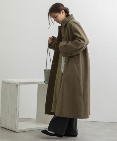 Uhr コーデュロイコート　美品 WINTER SALE】コーデュロイ衿ステンカラーコート | COO ONLINE