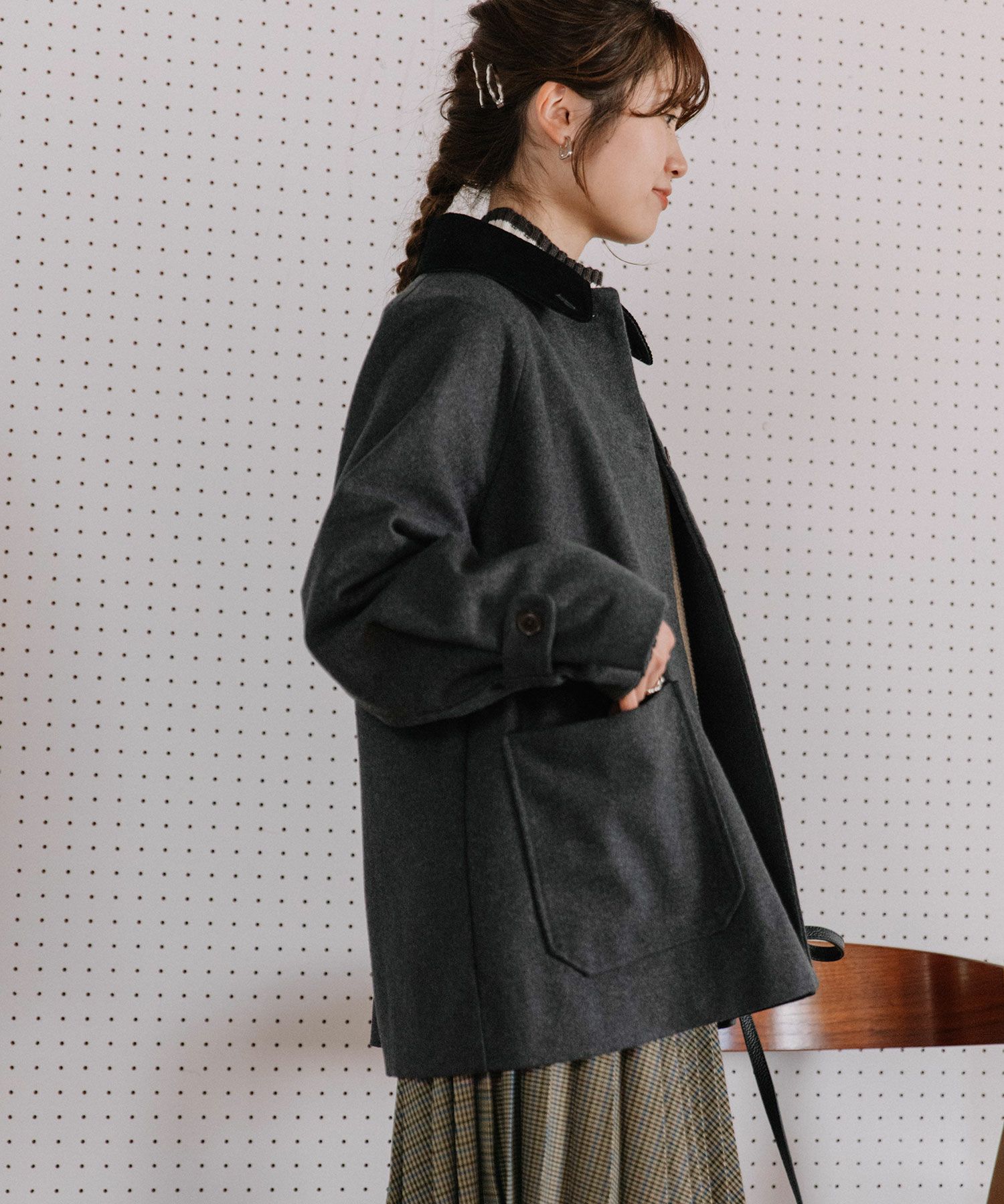 モデル身長：156cm