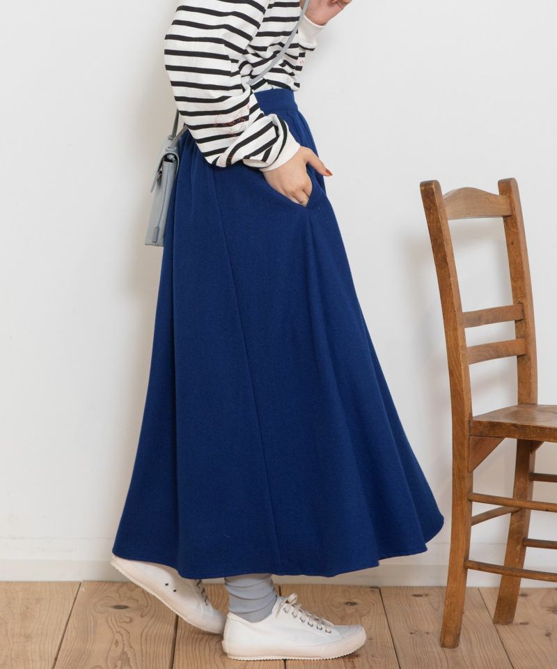 おおおむ　MIU MIU ブルー フレアスカート サイズ36 MIU MIU フレアスカート 36 優*ひ様 ミュウミュウ フレアスカート 36