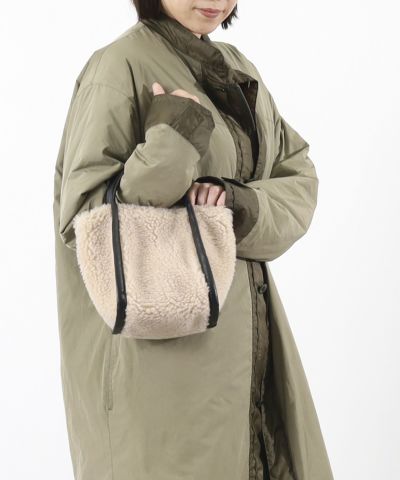 ☆半額50%OFF☆【WINTER SALE】クーコ COOCO ボアミニ2WAYトート