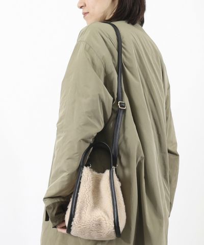 ☆半額50%OFF☆【WINTER SALE】クーコ COOCO ボアミニ2WAYトート