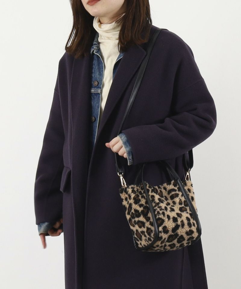 ☆半額50%OFF☆【WINTER SALE】クーコ COOCO ボアミニ2WAYトート