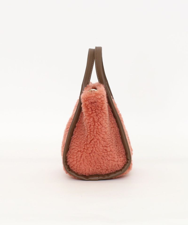 ☆半額50%OFF☆【WINTER SALE】クーコ COOCO ボアミニ2WAYトート