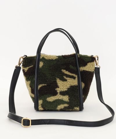 ☆半額50%OFF☆【WINTER SALE】クーコ COOCO ボアミニ2WAYトート