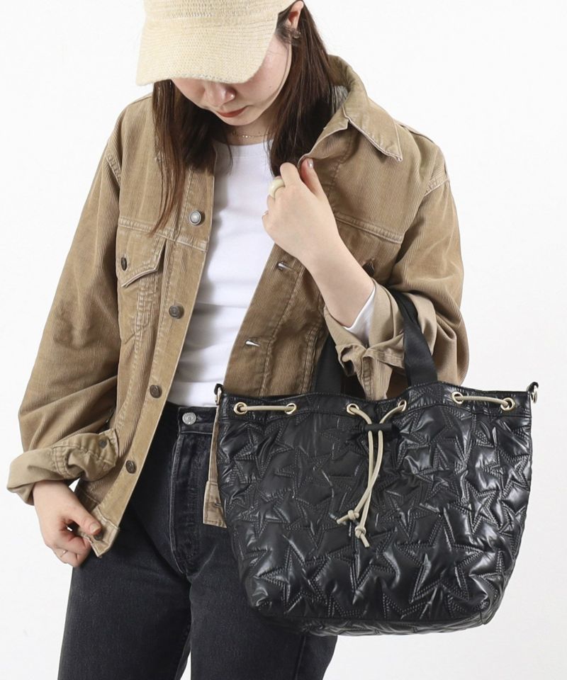 ☆半額50%OFF☆【WINTER SALE】クーコ COOCO 星柄キルティング