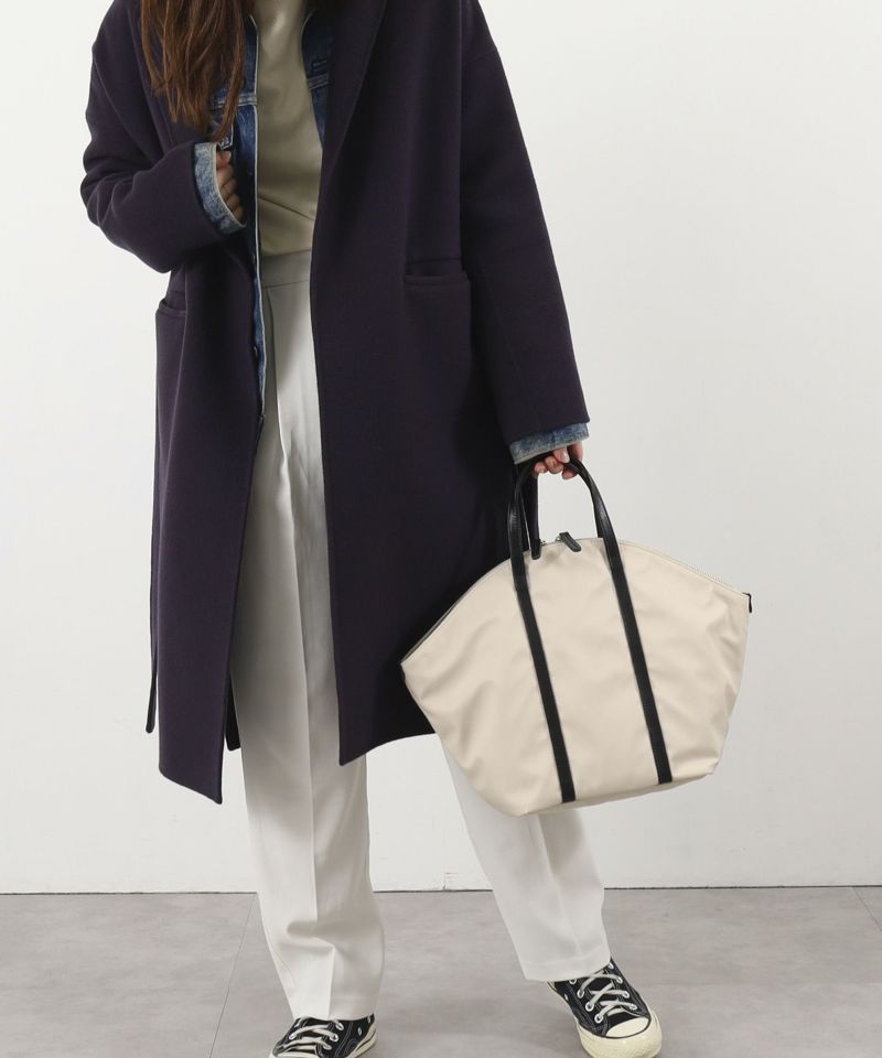 ☆半額50%OFF☆【WINTER SALE】クーコ COOCO ナイロン×牛革