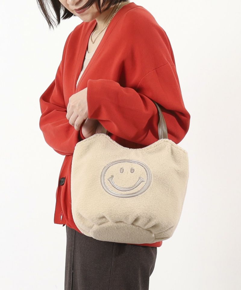 SALE】クーコ COOCO ＳＭＩＬＥＹ／ボアコロントートバッグ | COO ONLINE