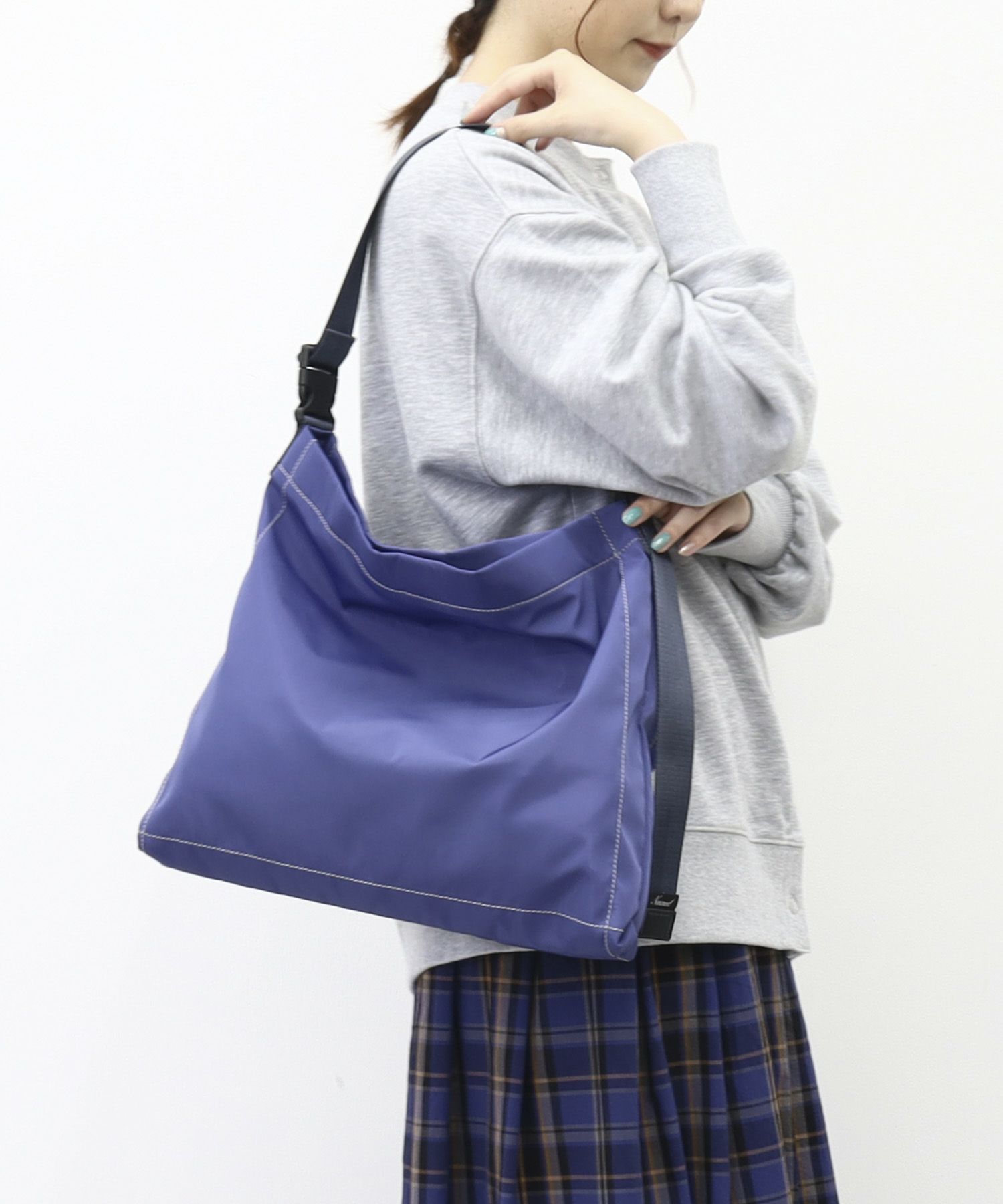 ナナノエル Nananoel romy リサイクルPETアレンジショルダー