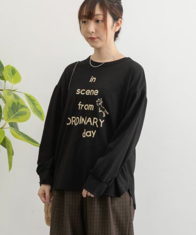 SALE】ORDINARYフロッキープリントロンT | COO ONLINE