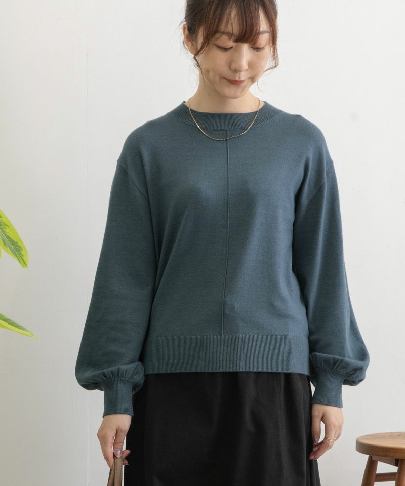 ほぼ未使用♡2021年 アナイ ウール ニット ボリュームスリーブ 38 WINTER SALE】ボリュームスリーブニット | COO ONLINE