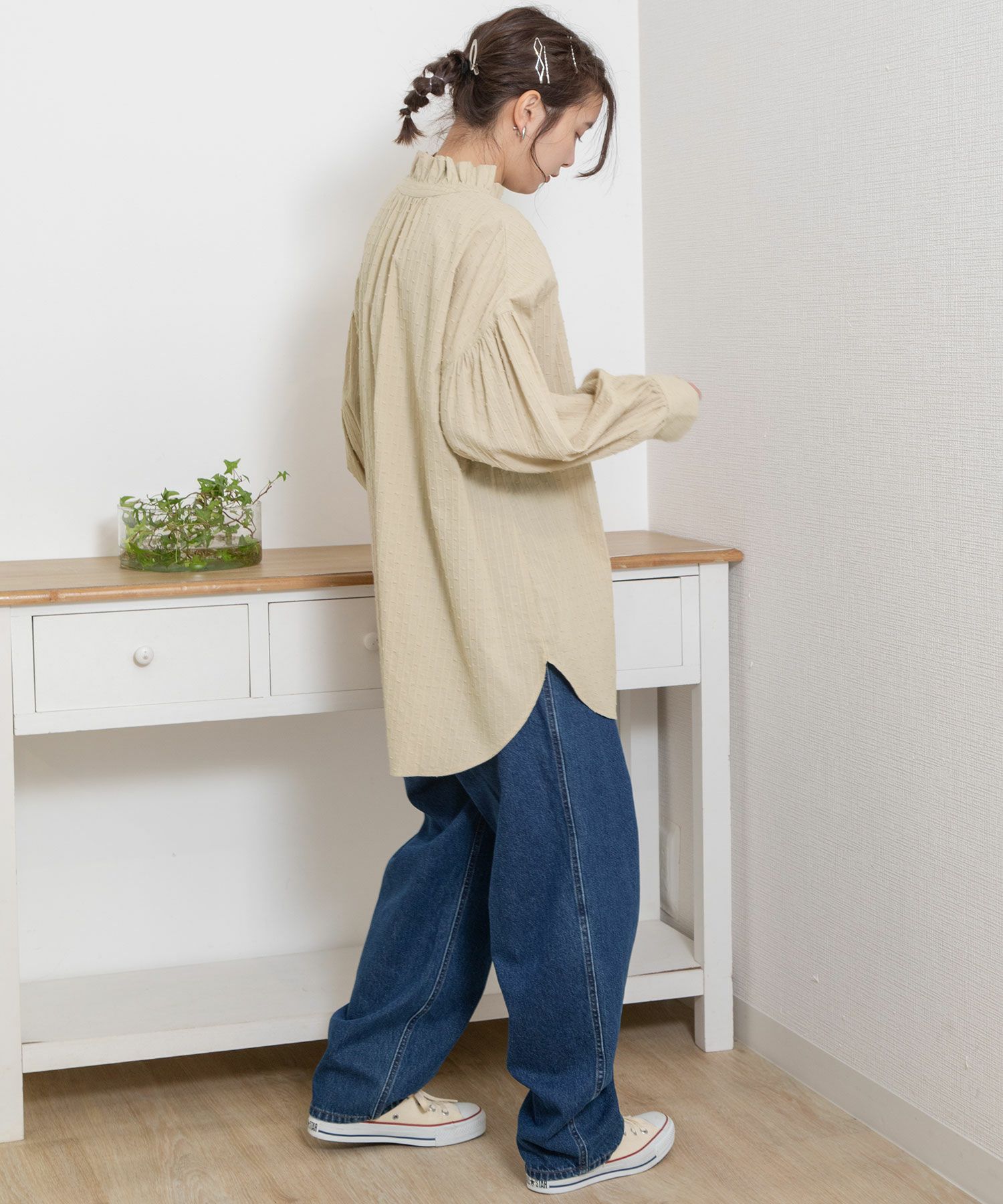 SPECIAL PRICE】スタンドフリルブラウス | COO ONLINE