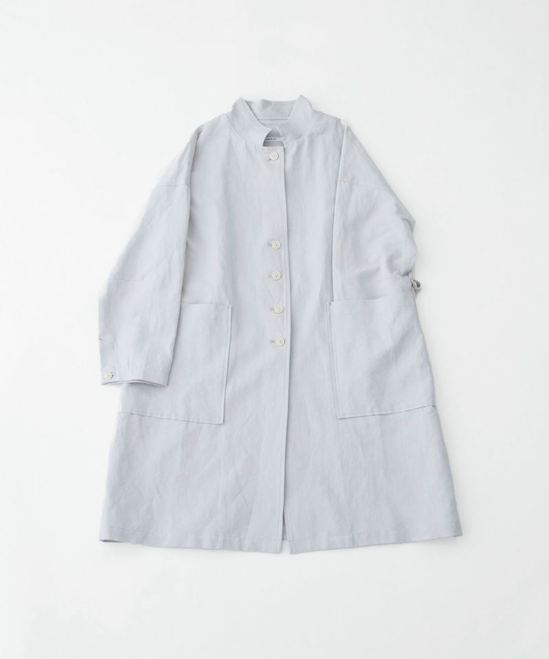 ebure リネンコットンツイル ノーカラージャケット　36サイズ ebure リネンコットンツイル ノーカラージャケット 36サイズ