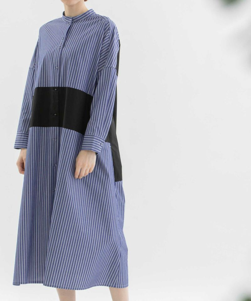 美品 ノップドゥノッド nop de nod Cornet配色切り替えワンピース SUMMER SALE】Cornet配色切り替えワンピース | COO ONLINE