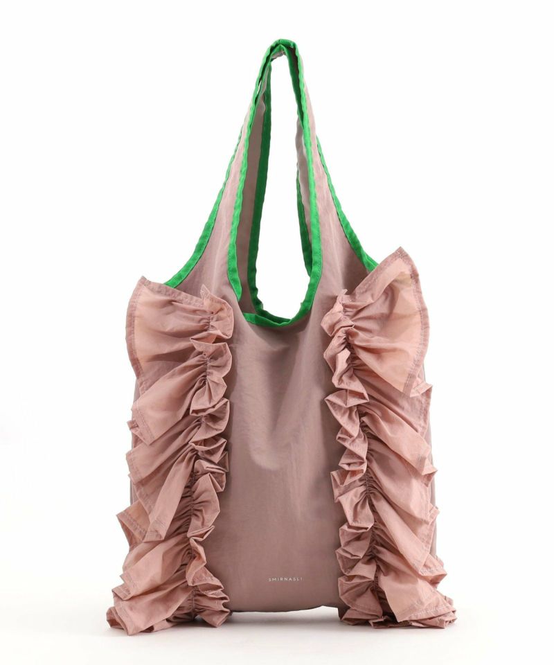 ❤新品・未使用❤【SMIRNASLI 】フリル カゴバッグ サマーバッグ SMIR NASLI - ❤新品・未使用❤【SMIRNASLI 】フリル カゴバッグ