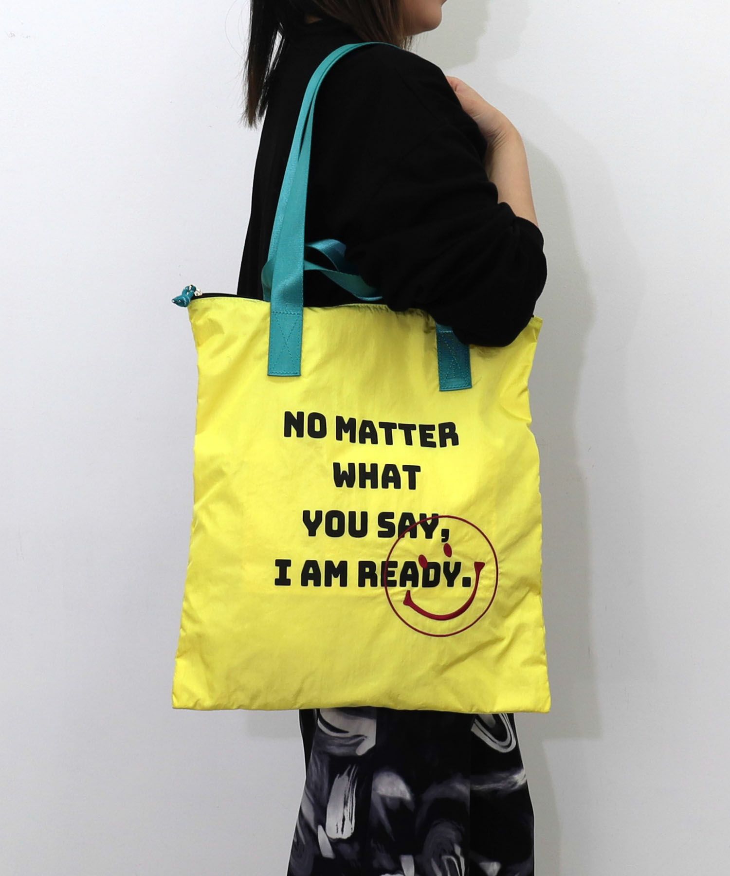 OUTLET SALE】クーコ COOCO SMILEY 軽量テープハンドル2WAY