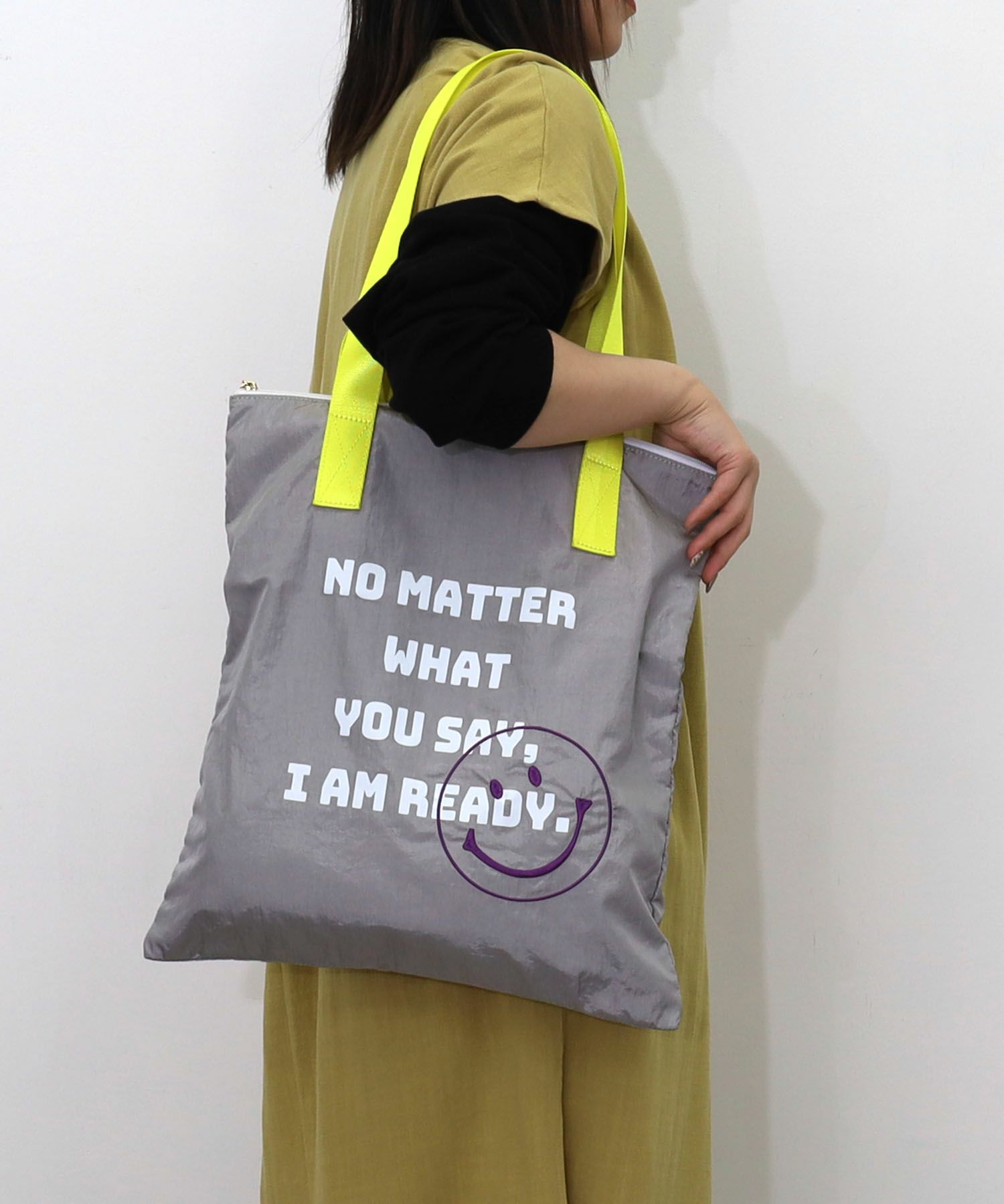 OUTLET SALE】クーコ COOCO SMILEY 軽量テープハンドル2WAY