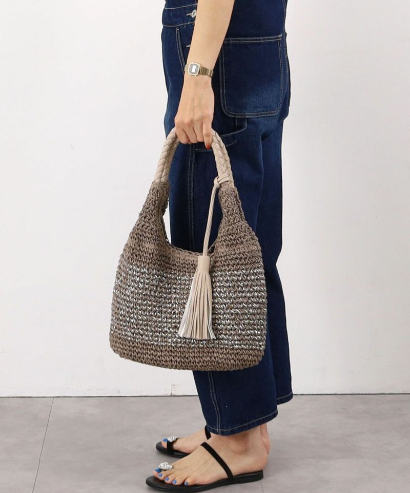 0983 LD FLAP TOTE - L Col.Bluegrey – Cisei Online Shop