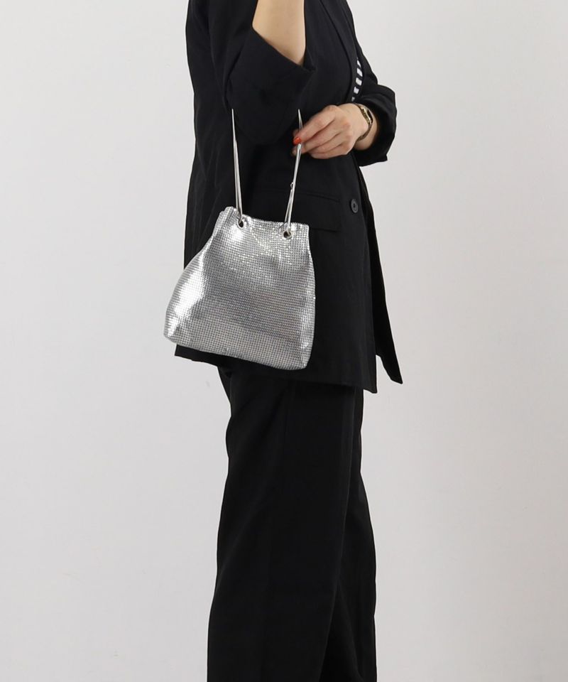 トップス cooco COOCO クーコ 【メタルメッシュトート】 レディース バッグ