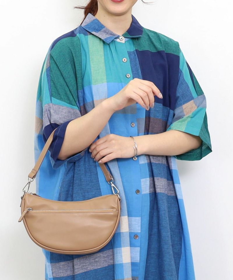 バッグ tetemana 春夏物50％OFF】ナナノエル Nananoel hetty フェイクレザーハーフ