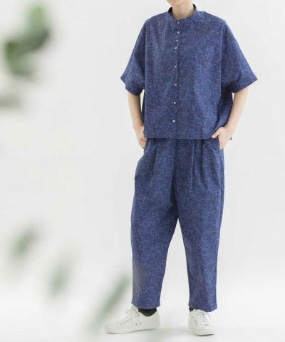 SUMMER SALE】Cielダークフラワープリント5分袖シャツ | COO ONLINE