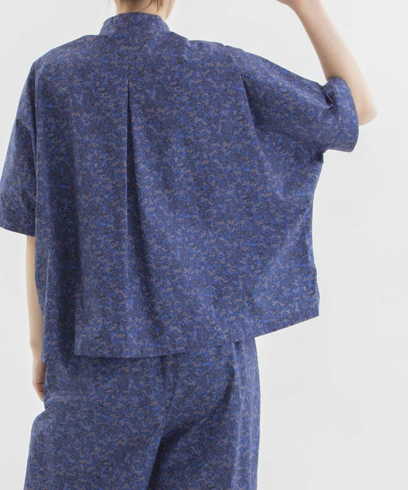 SUMMER SALE】Cielダークフラワープリント5分袖シャツ | COO ONLINE