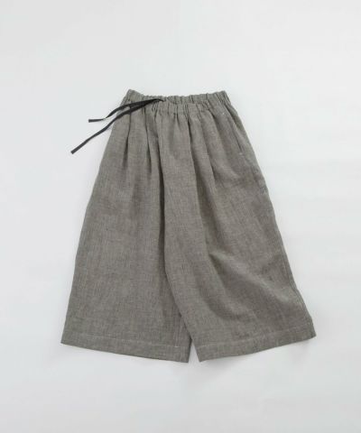 未使用　nop de nod　リネンレーヨンライン刺繍サルエルバルーンパンツ nop de nod パンツ リネンレーヨンライン刺繍サルエルバルーン