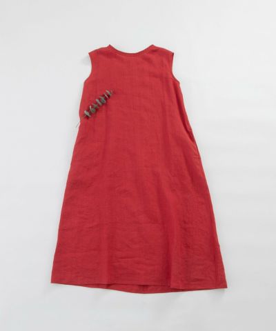 nop de nod Cornet リネンレーヨンノースリーブ2wayワンピース nop de nod ワンピース Cornet リネンレーヨンノースリーブ2way
