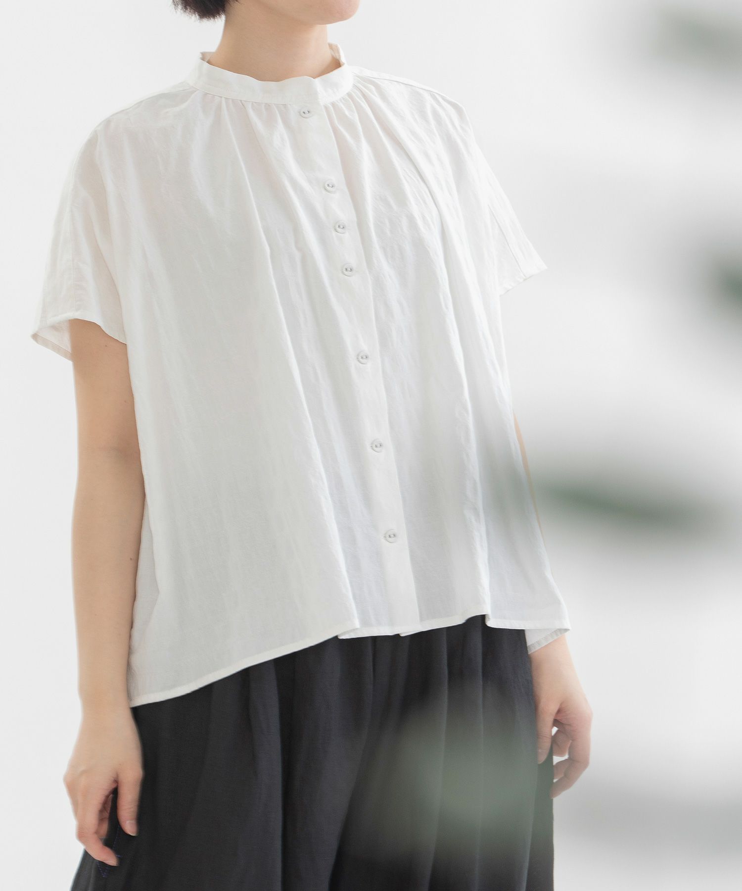 TODAYFUL ジャガードスタンドカラーブラウス 本日限定価格 TODAYFUL ジャガードスタンドカラーブラウス 本日限定価格