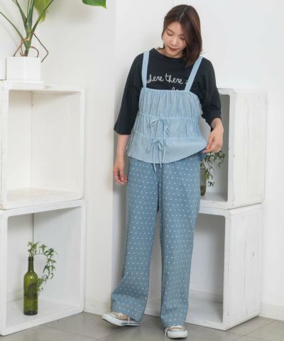SPECIAL PRICE】ドットプリントデニムパンツ | COO ONLINE SPECIAL PRICE】ドットプリントデニムパンツ | COO ONLINE