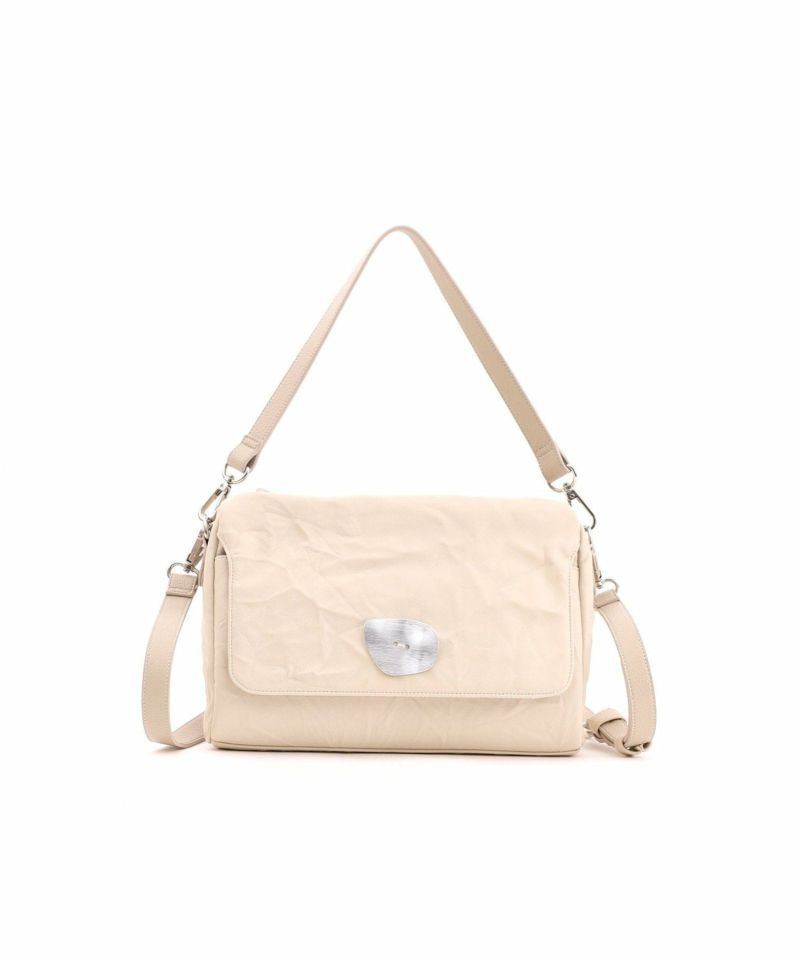 Nananoel ナナノエル 【メタルボタン2WAYショルダーバッグ