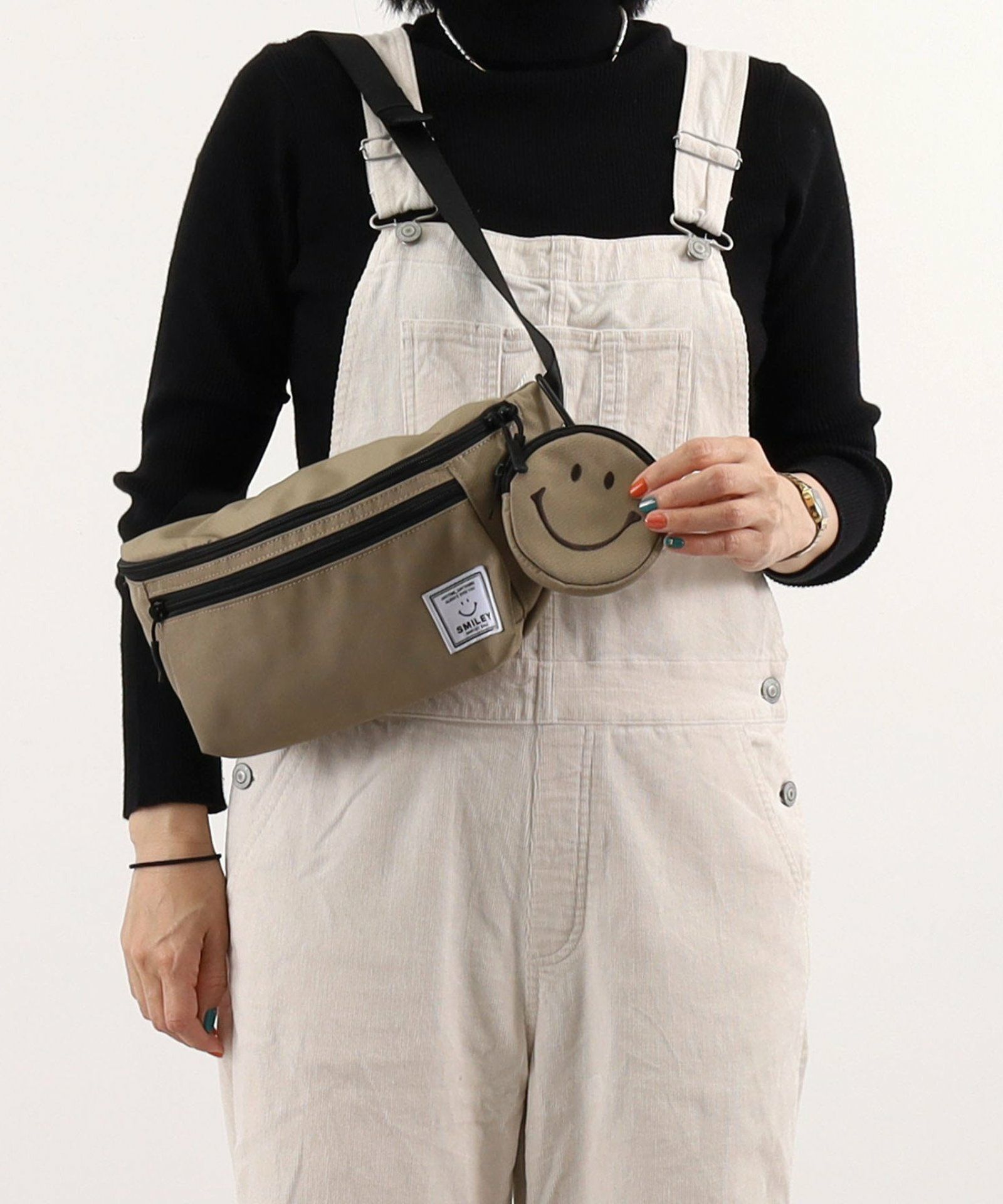 COOCO クーコ 【COOCO x SMILEY ボディバッグ】 レディース バッグ