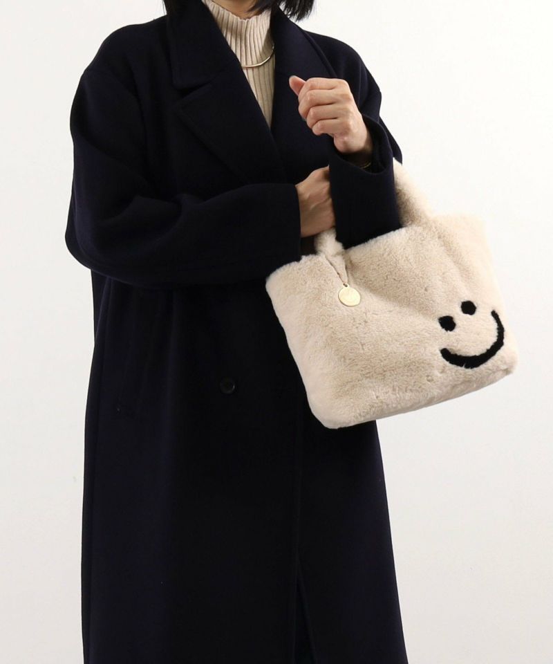 COOCO クーコ 【COOCO x SMILEY エコファートート】 レディース