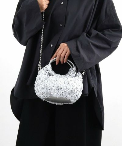 COOCO クーコ 【スパンコール2WAYハンドバッグ】 レディース